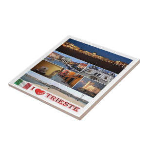 FVG014 TRIESTE I Liebe, Mosaik, Italien, Fliese