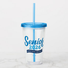 FVHS Senior 2026 Acrylic Tumbler Acryltrinkbecher