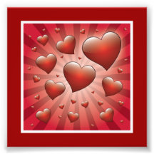 FVHWRV REDS RAYS HEARS LIEBE FRIENDSHIP FLIRTING