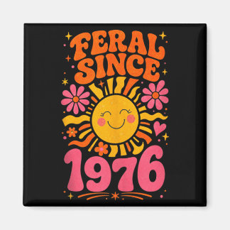 Fvibesl Seit 1976 Retro Sonne - Lustiger 50. Gebur Magnet