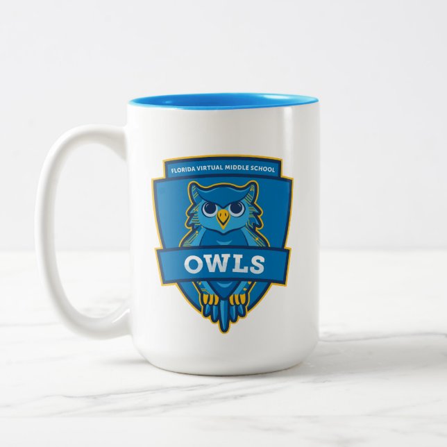 FVMS School Tasse (blau) (Links)