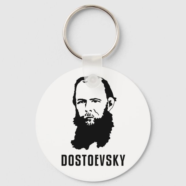 Fyodor Dosoevsky Schlüsselanhänger (Vorderseite)