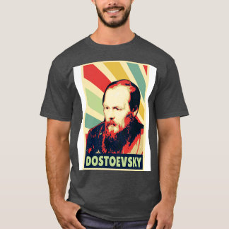 Fyodor Dostojewski Vintage-Farben T-Shirt