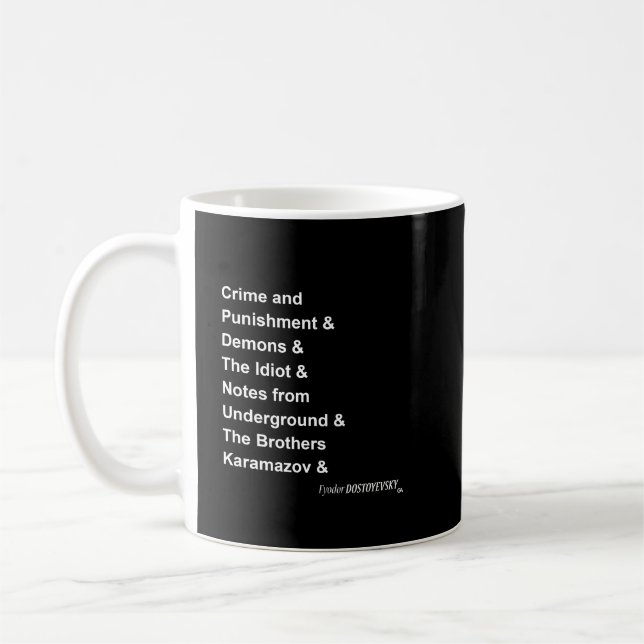 Fyodor Dostoyevski Tasse (Links)