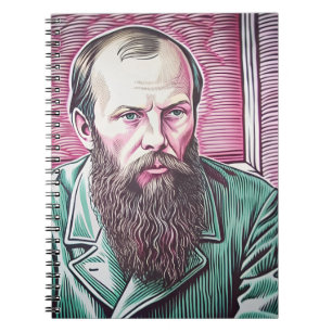 Fyodor Dostoyevsky-Existenzziffer Notizblock