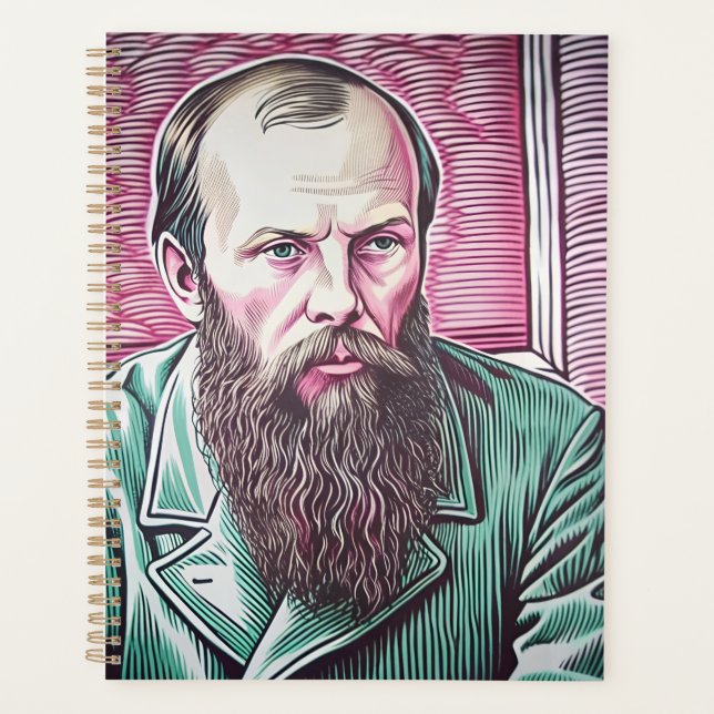 Fyodor Dostoyevsky-Existenzziffer Planer (Vorderseite)