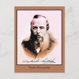 Fyodor Mikhailovich Dostoyevsky Postkarte