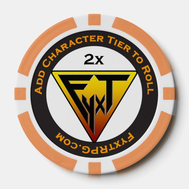 Fyxt RPG +2 Poker-Chips Pokerchips (Vorderseite)