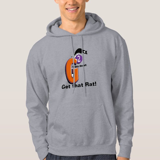 G2 Barn Hunt Logo T-Shirt Hoodie (Vorderseite)