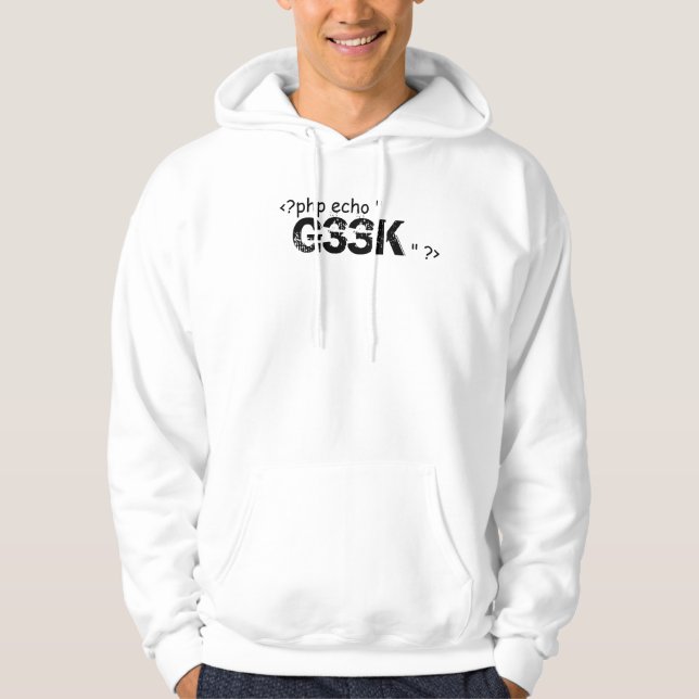 G33K HOODIE (Vorderseite)