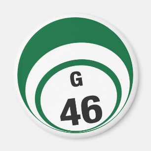 G46-Bingo-Ball-Kühlschrankmagnet Magnet