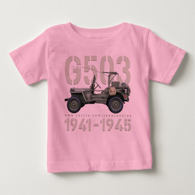 G503 Onesey Baby T-shirt (Vorderseite)