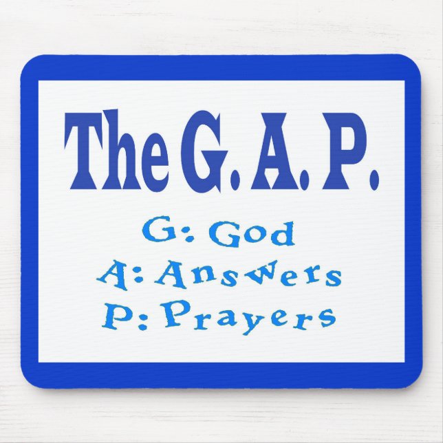 G.A.P. Collection Mousepad (Vorne)