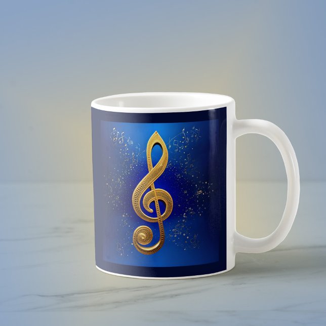 G-Clef Kaffeetasse (Von Creator hochgeladen)
