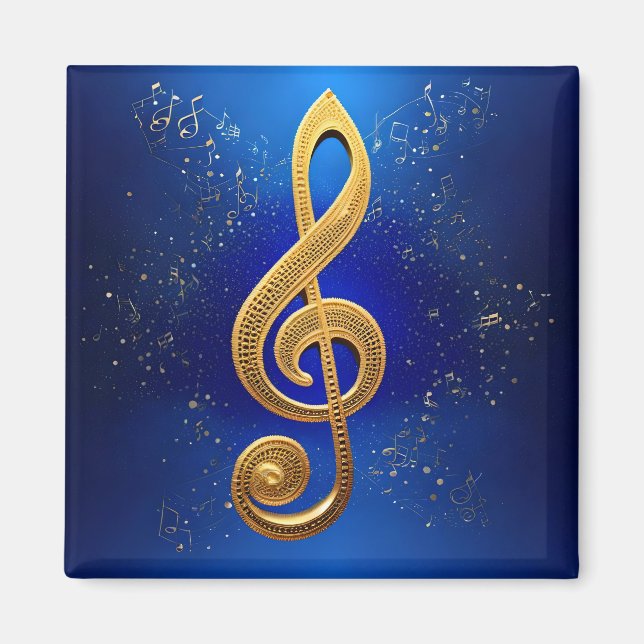 G-Clef Magnet (Vorne)