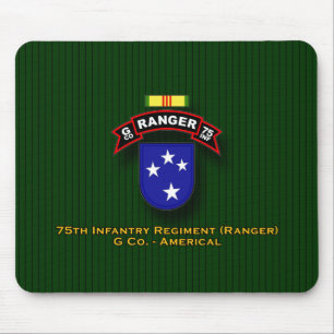 G Co, 75. Infanterie - Förster - 23d Div. - Mousepad