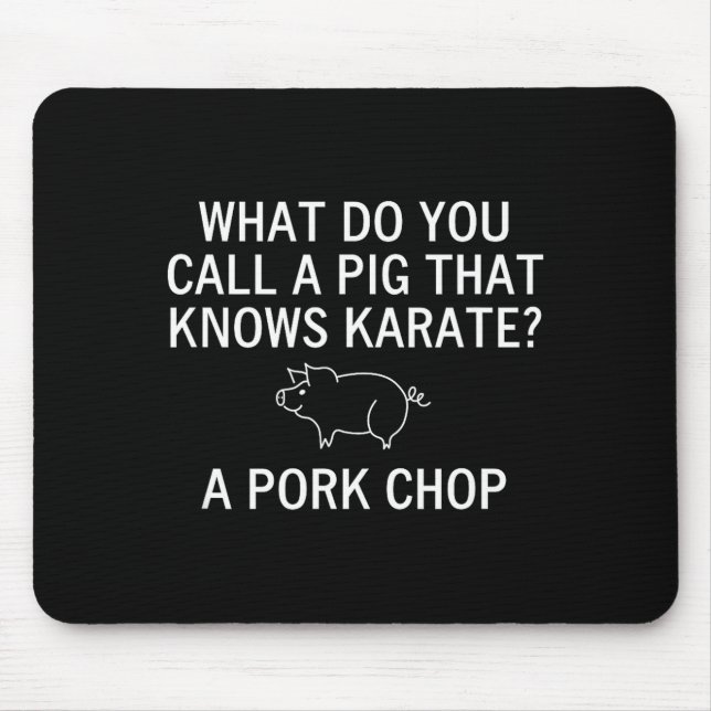 G, Corny Joke, Funny, Sarcastic, Family  Mousepad (Vorne)