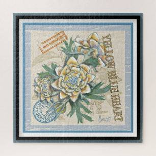 G Creation Büro gelbe Blume Puzzle