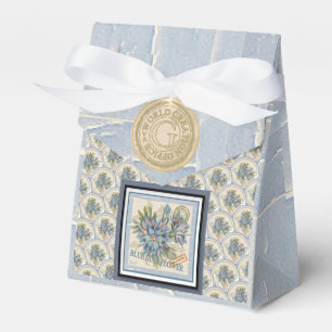 G Creation Office - blaue Blume Geschenkschachtel