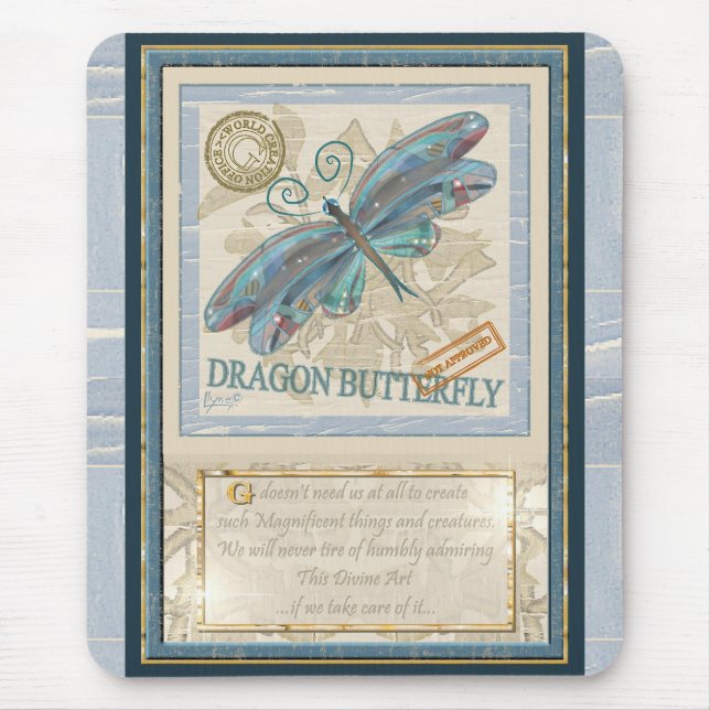 G Creation Office Dragonfly Mousepad (Vorne)