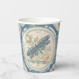 G Creation Office Dragonfly Pappbecher