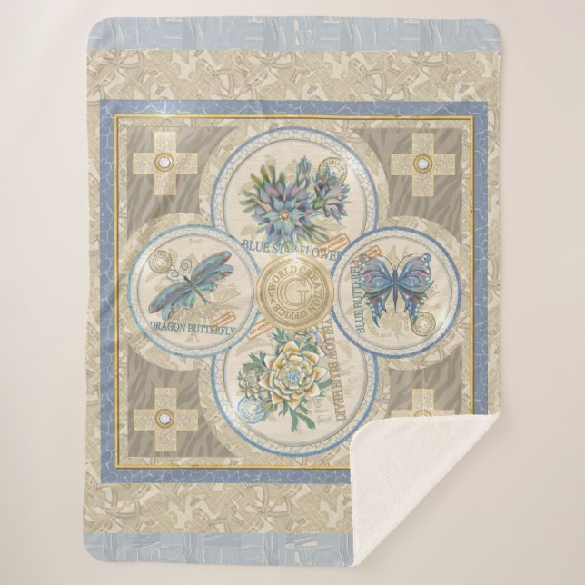G Creation Office Fleece Blanket Sherpadecke (Vorderseite)