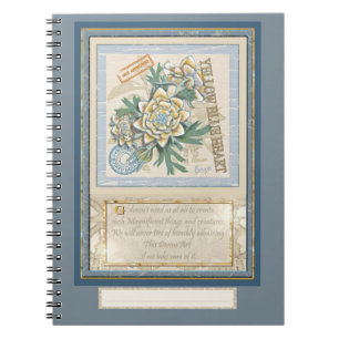 G Creation Office gelbe Blume Notizblock