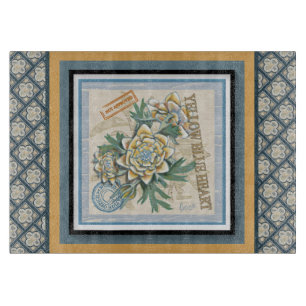 G Creation Office gelbe Blume Schneidebrett