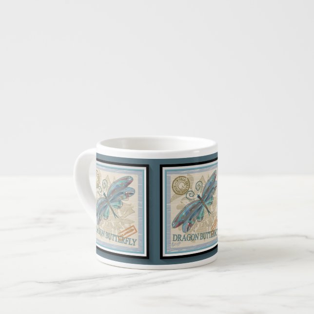 G Creation Office Libelle Espressotasse (Vorderseite Links)