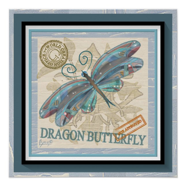 G Creation Office Libelle Poster (Vorderseite)