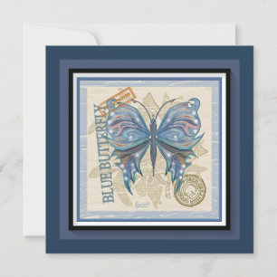 G Creation Office Schmetterling leere Karte