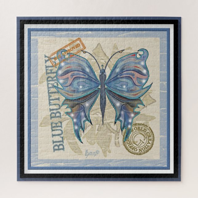 G Creation Office Schmetterling Puzzle (Vertikal)