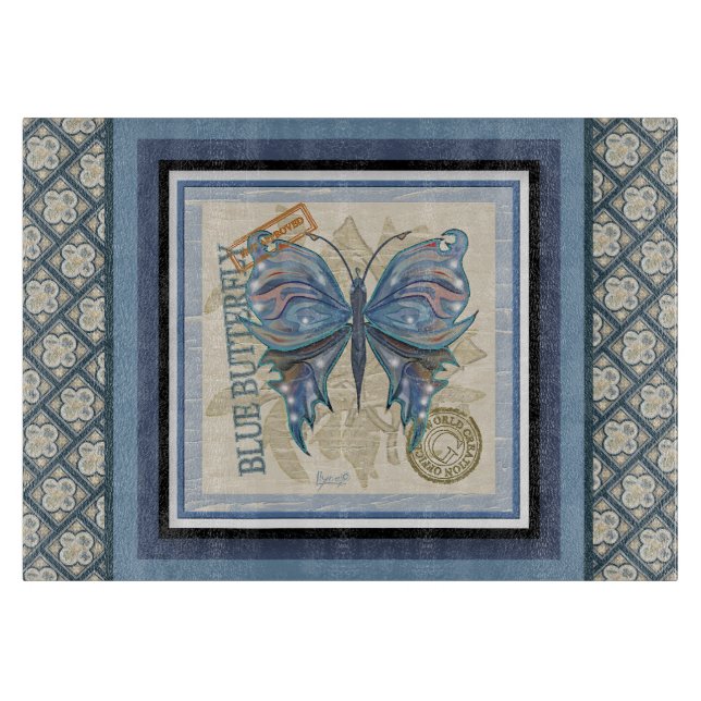 G Creation Office Schmetterling Schneidebrett (Vorderseite)