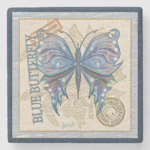G Creation Office Schmetterling Steinuntersetzer