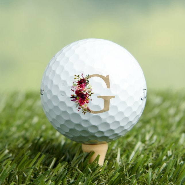 G Floral Golfball