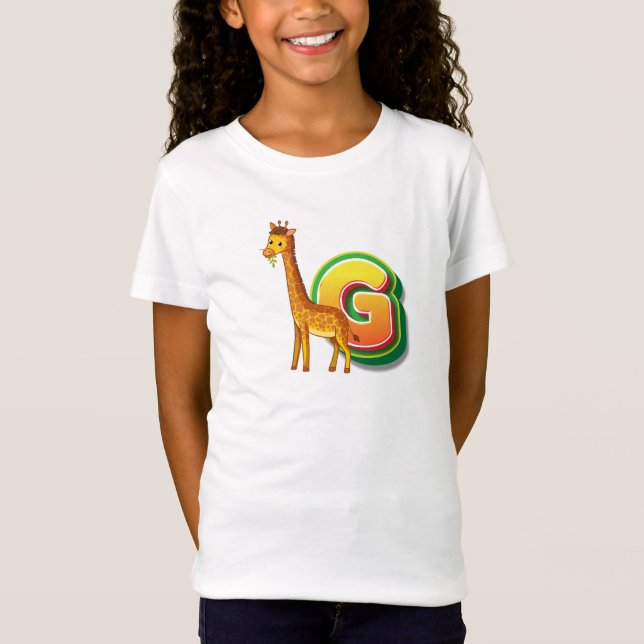 G for Giraffe T-Shirt (Vorderseite)