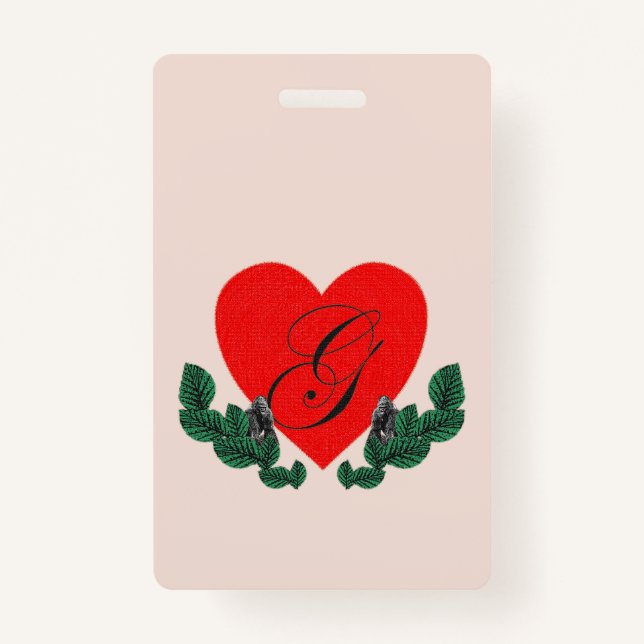 G für Gorilla Ausweis (Rückseite)