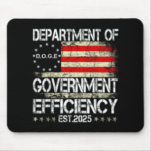 g.g.e Doge Department of Government Efficiency U Mousepad