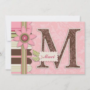 G Girl Invasion Card Einladung