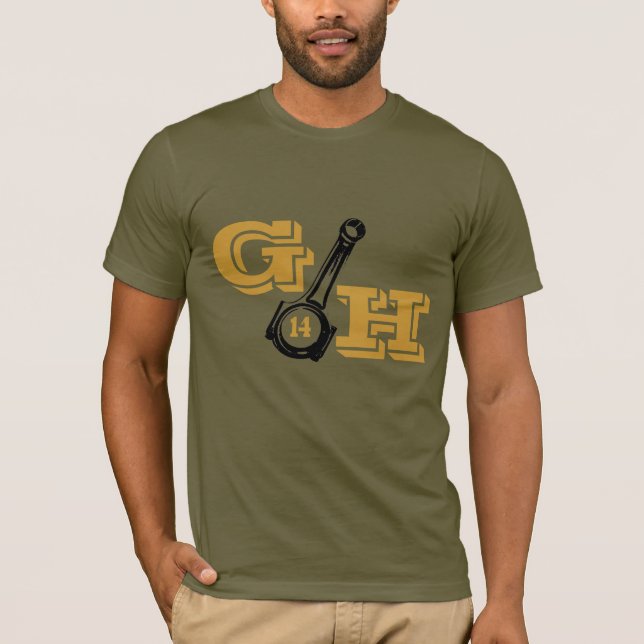G&H 14 Front/hinteres T-Shirt (Vorderseite)