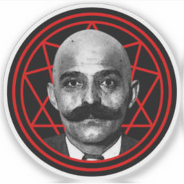 G.I. Gurdjieff The Magus (rot) Aufkleber