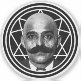 G.I. Gurdjieff The Magus (weiß) Aufkleber