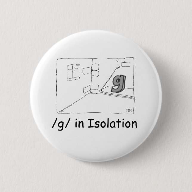 G isoliert button (Vorderseite)