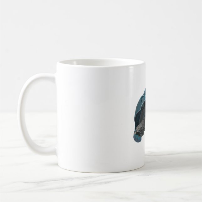 G ist für Galapagos Tortoise Kaffeetasse (Links)
