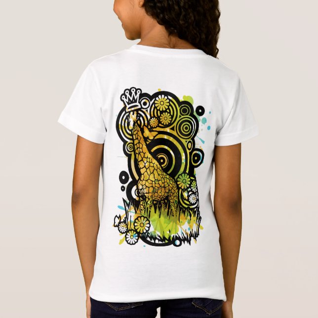 G ist für Giraffe T-Shirt (Rückseite)