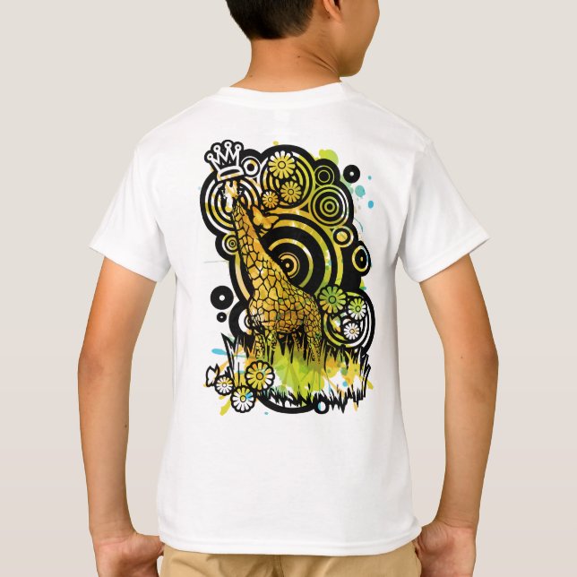 G ist für Giraffe T-Shirt (Rückseite)