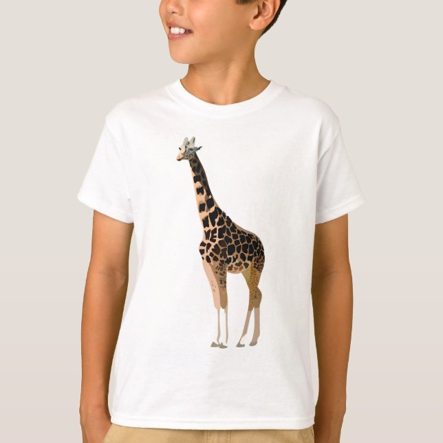 G ist für Giraffe T-Shirt (Vorderseite)