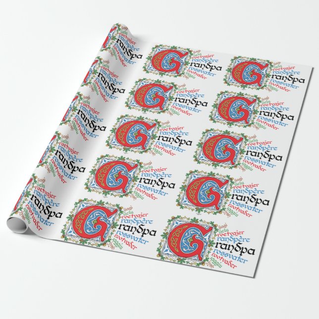 G ist für Großpackpapier Geschenkpapier (Ungerollt)