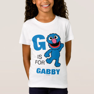 G ist für Grover   Name hinzufügen T-Shirt