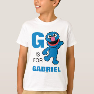 G ist für Grover   Name hinzufügen T-Shirt